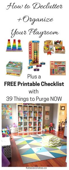 How To Declutter Kids Room
 Declutter and Organize Your Playroom and Kids Rooms 39