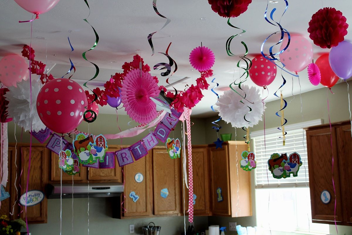 How To Decorate Birthday Party At Home
 Happy Birthday Decoration Ideas For Home in 2019