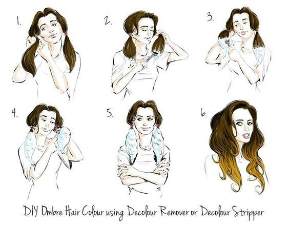 How To DIY Ombre Hair
 Step by step DIY ombre