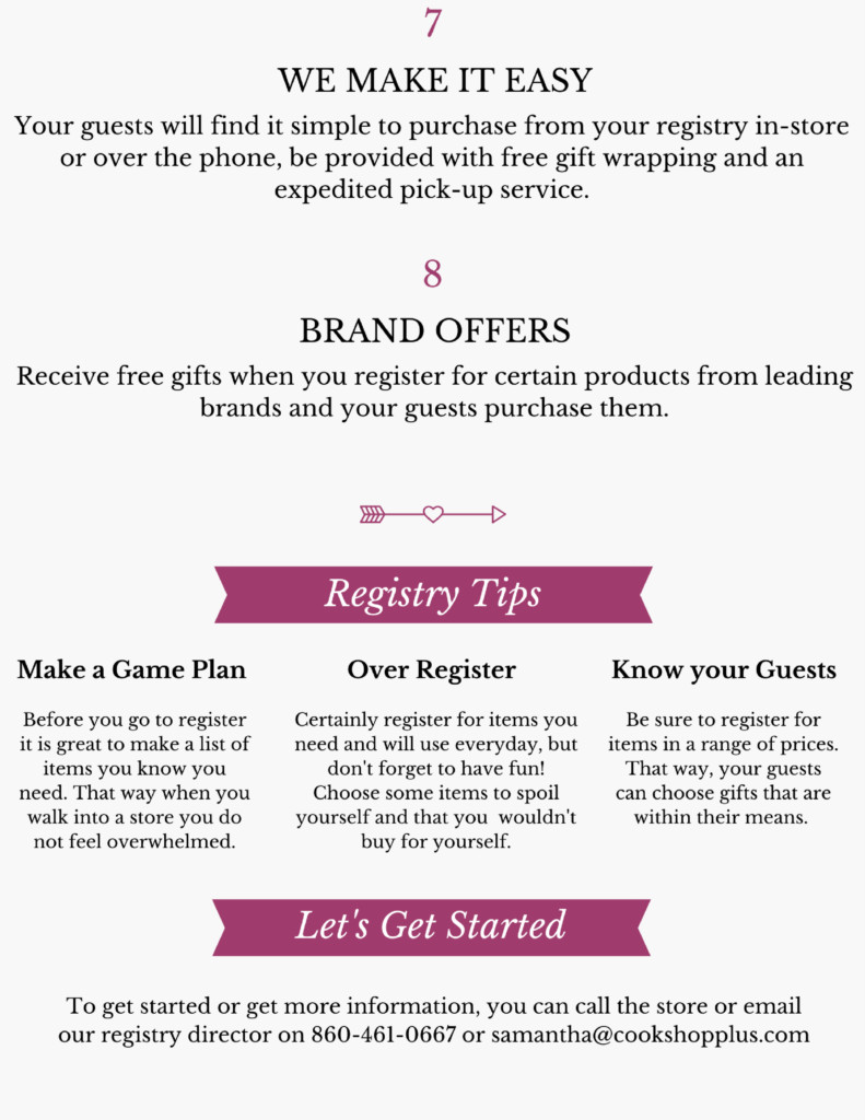 How To Register For Wedding Gifts
 Gift & Wedding Registry