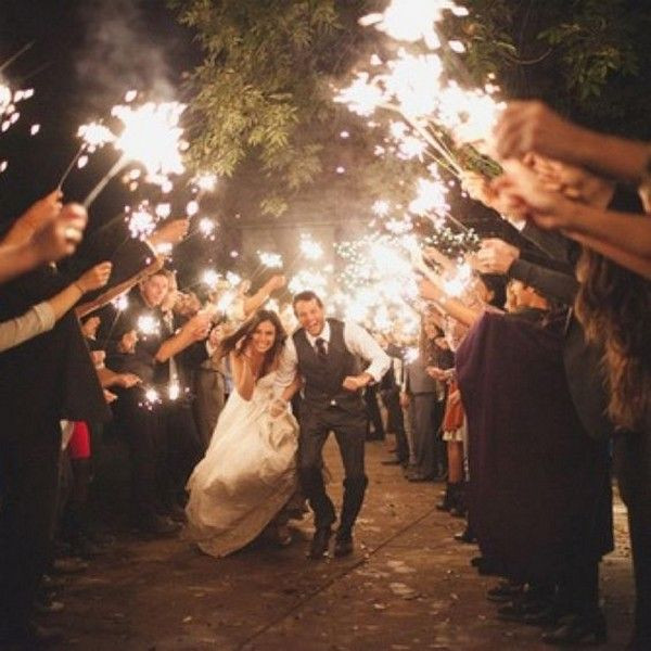 How To Use Sparklers At A Wedding
 wedding sparklers send off photo ideas weddingideas
