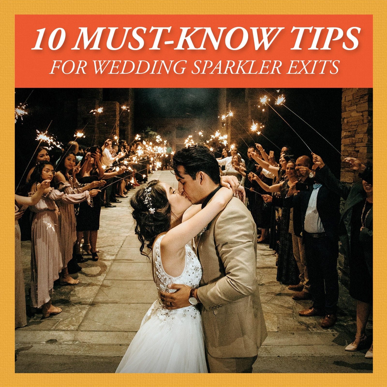 How To Use Sparklers At A Wedding
 A Guide to Using Sparklers for Your Wedding Exit Send f
