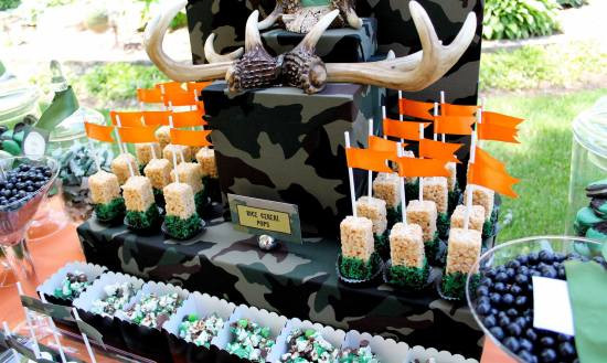 Hunting Birthday Party Ideas
 Hunting Theme Birthday Party Birthday Party Ideas & Themes