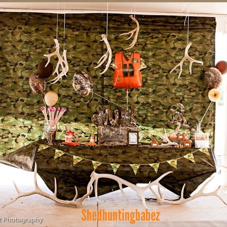 Hunting Birthday Party Ideas
 Hunting themed birthday party camo party