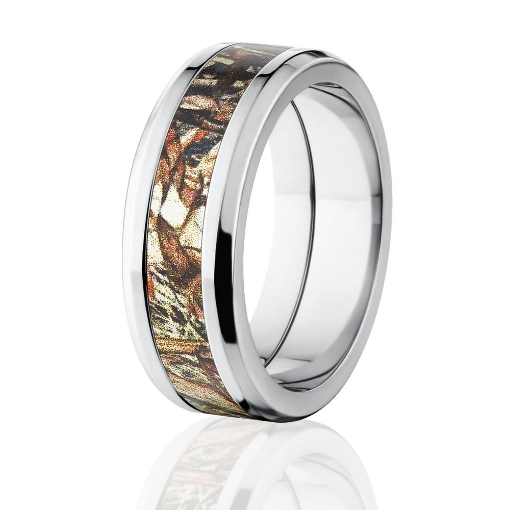 Hunting Wedding Bands
 Duck Blind Mossy Oak Camo Rings Camouflage Wedding Rings