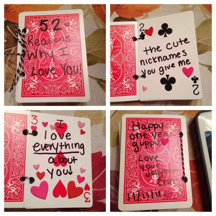 I Love You Gift Ideas For Girlfriend
 DIY 52 reasons why I love you diy anniversary cute ts