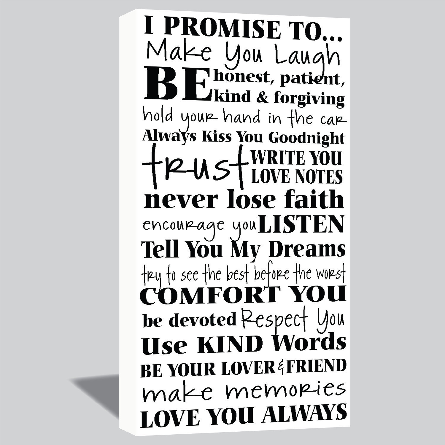 I Promise Wedding Vows
 Unavailable Listing on Etsy