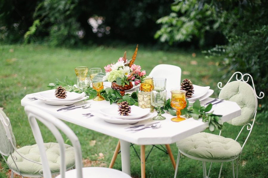 Ideas For A Dinner Party
 A Pretty Outdoor Fall Dinner Party The Sweetest Occasion