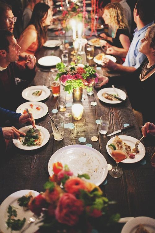 Ideas For A Dinner Party
 How to create beautiful table settings Rustic Folk Weddings