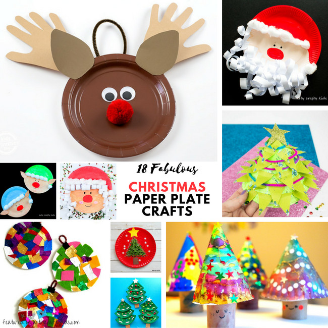 Ideas For Christmas Craft
 Fabulous Paper Plate Christmas Crafts Arty Crafty Kids