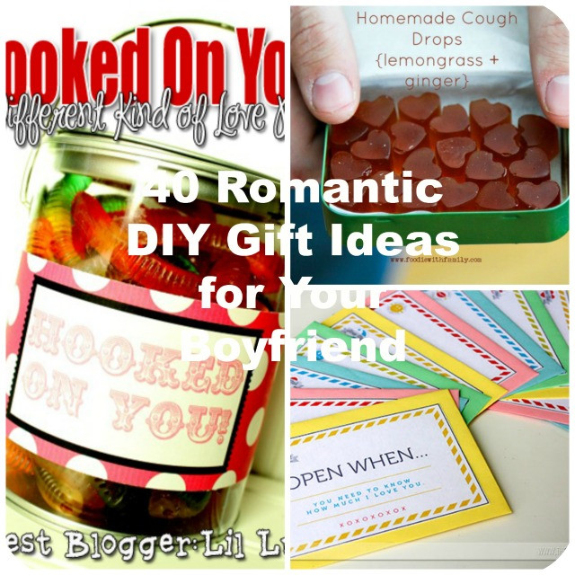 Ideas For Gift For Boyfriend
 40 Romantic DIY Gift Ideas for Your Boyfriend You Can Make