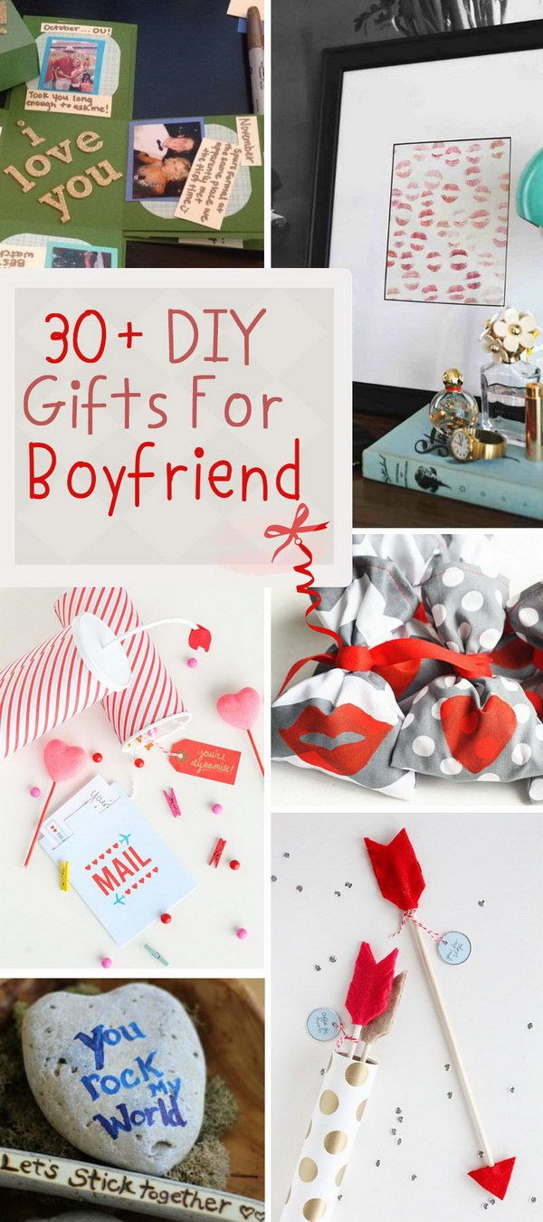 Ideas For Gift For Boyfriend
 30 DIY Gifts For Boyfriend