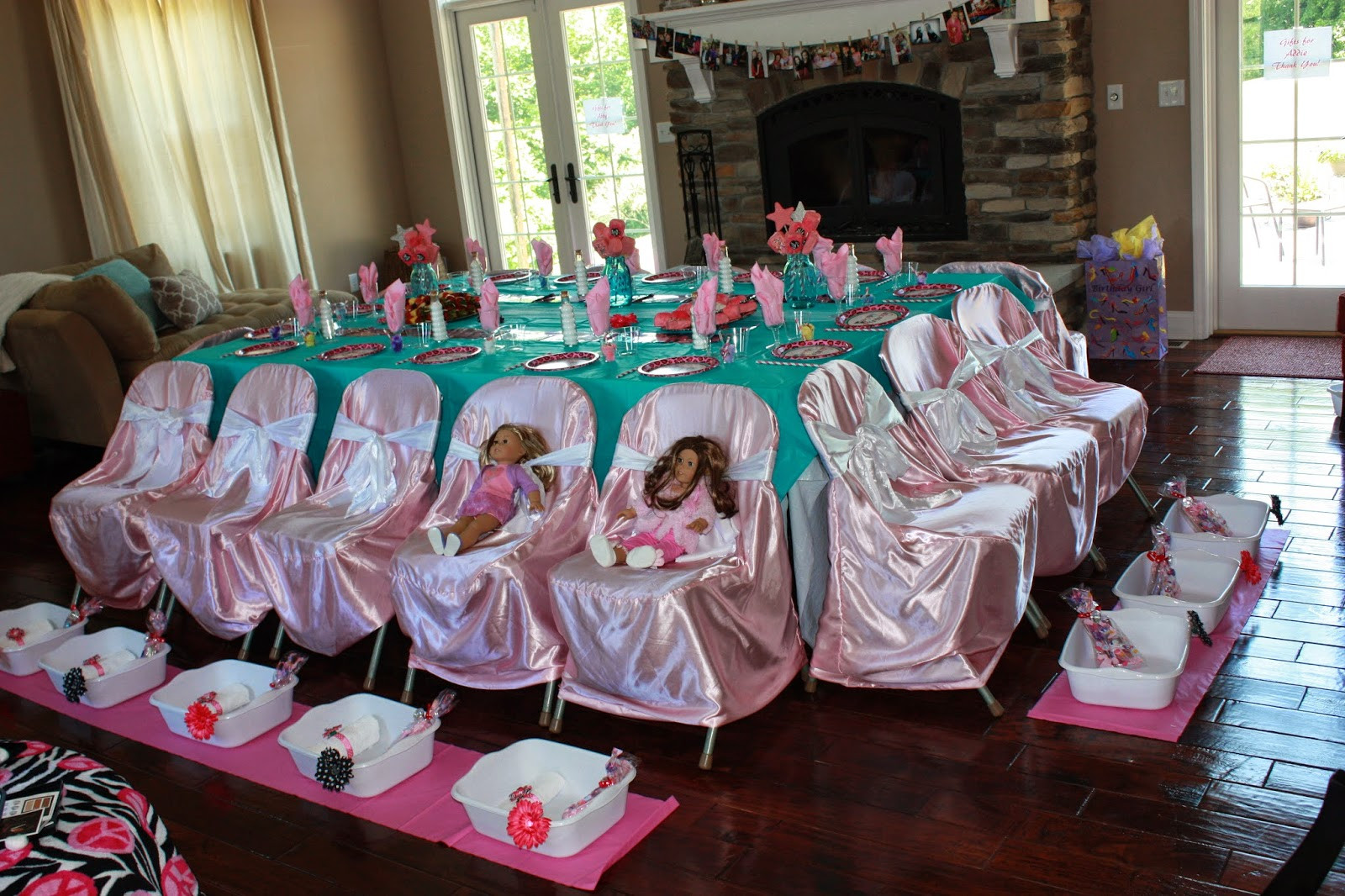 Ideas For Little Girls Tea Party
 Spa and Tea with Dollie and Me PARTY