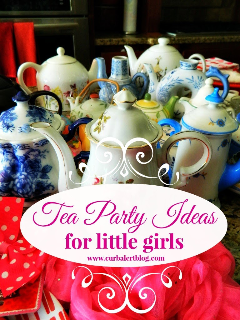 Ideas For Little Girls Tea Party
 Curb Alert Tea Party Ideas for Little Girls