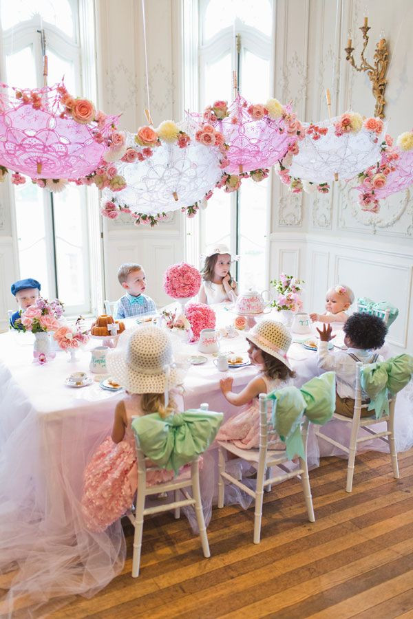 Ideas For Little Girls Tea Party
 Sweet Tea Birthday Party