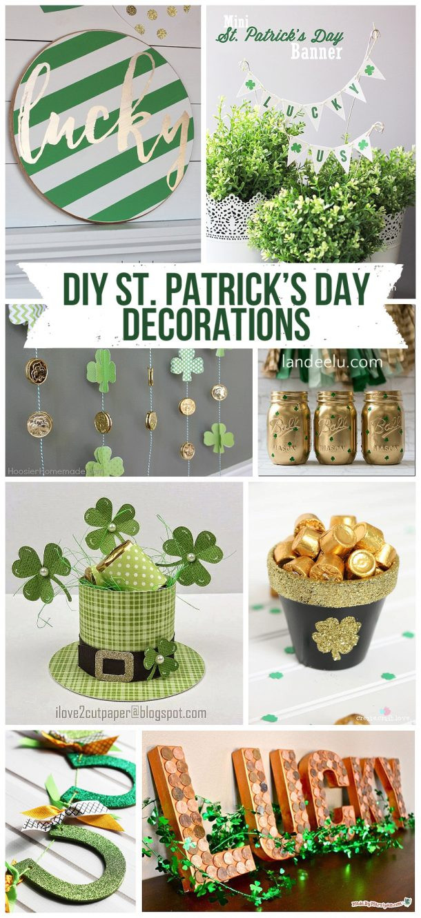 Ideas For St Patrick's Day
 DIY St Patrick s Day Decorations landeelu