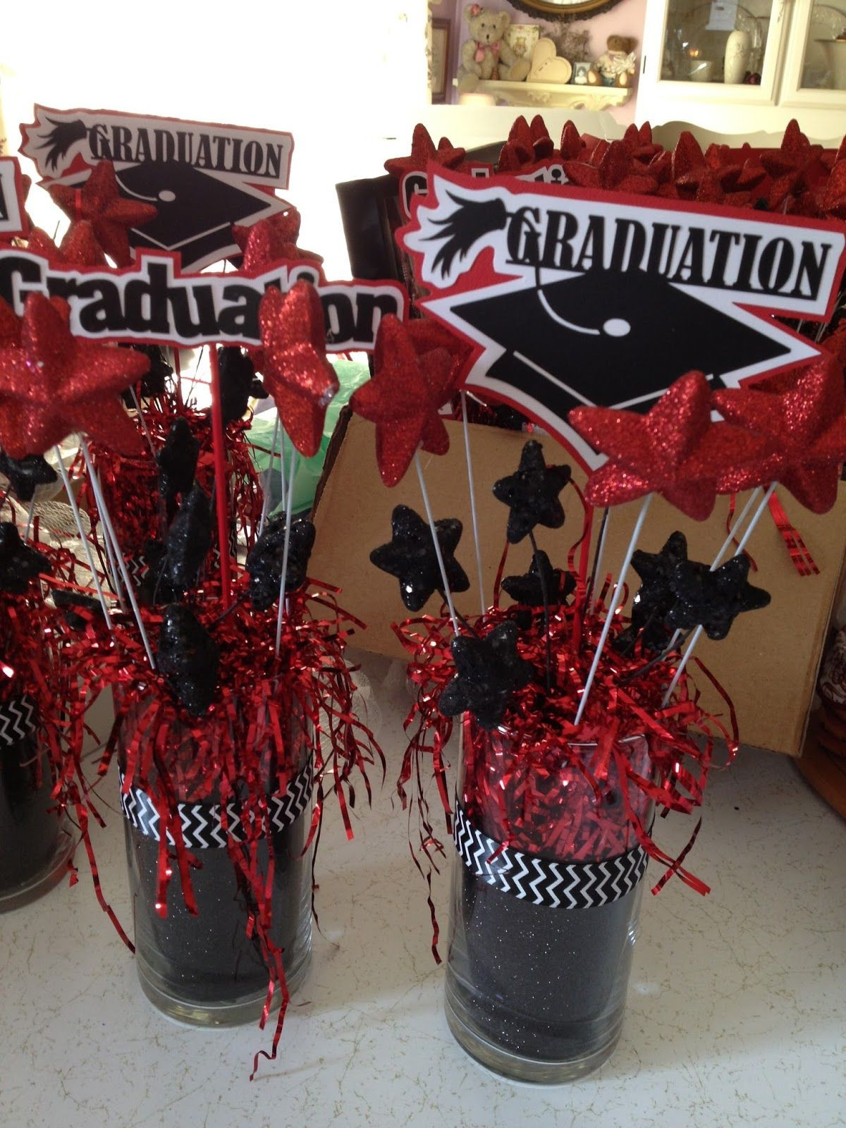 Ideas For Table Centerpieces For Graduation Party
 Elegant Party Savvy Graduation