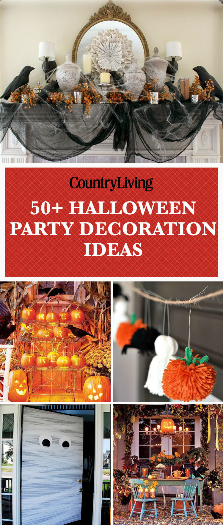 Ideas Halloween Party
 56 Fun Halloween Party Decorating Ideas Spooky Halloween Party Decor