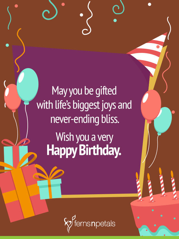 Images Of Happy Birthday Wishes
 90 Happy Birthday Wishes Quotes & Messages in 2020