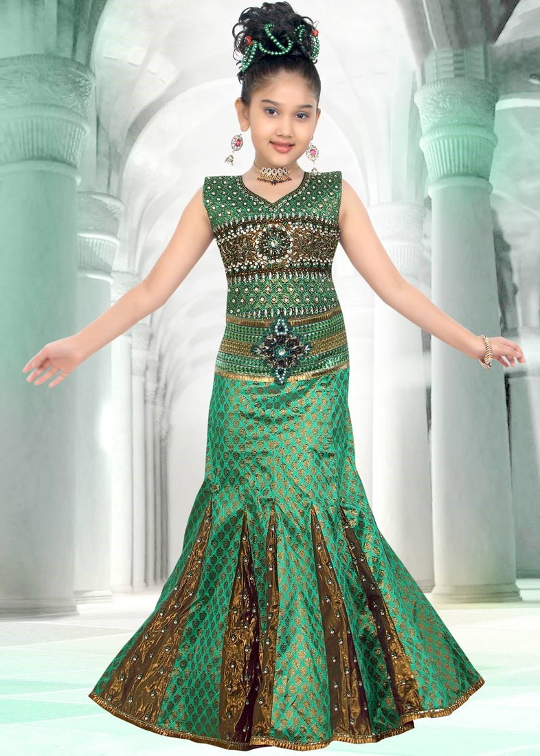 Indian Party Wear Dresses For Kids
 Lehenga for Kids Fashion 2019