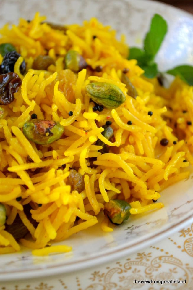 Indian Rice Recipes
 Indian Style Saffron Rice