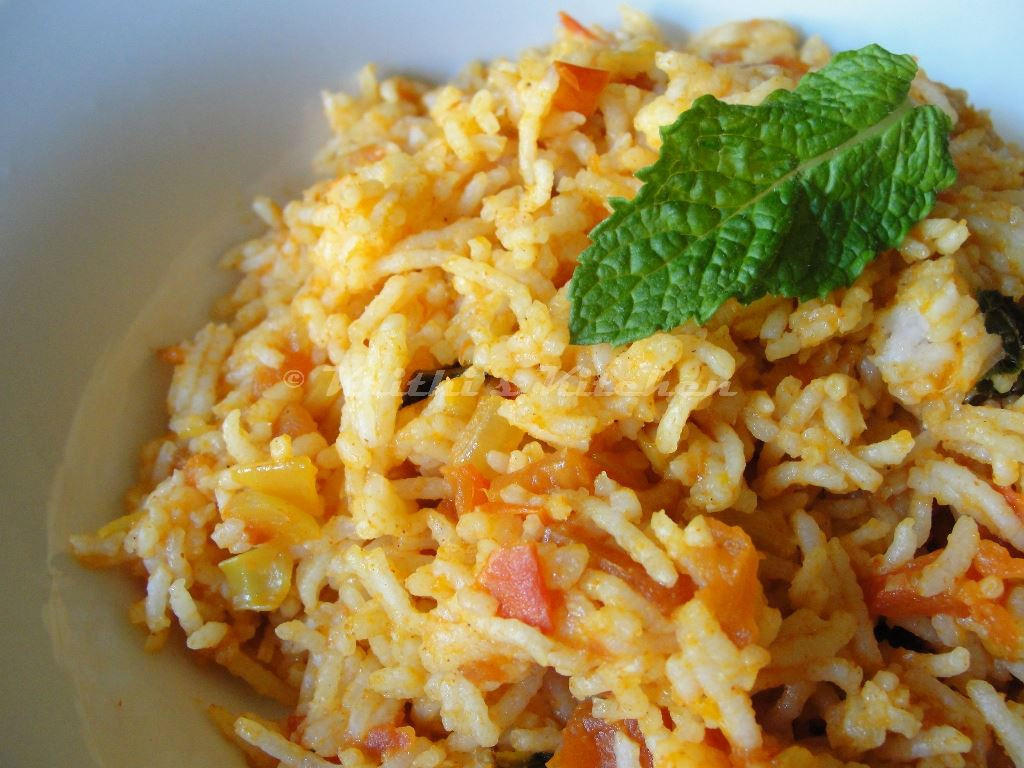 Indian Rice Recipes
 Krithi s Kitchen Simple tomato rice