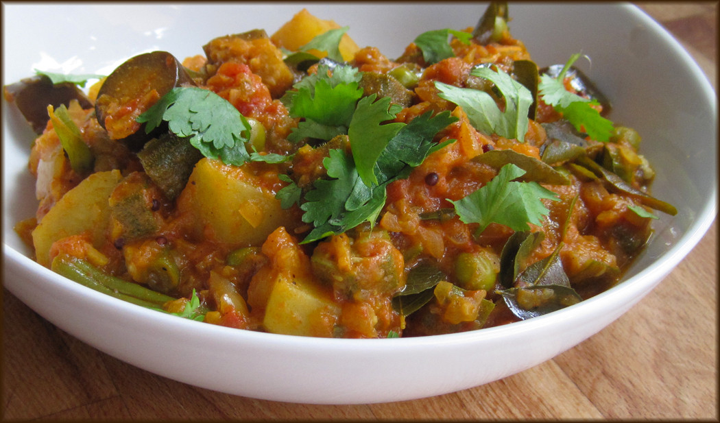 Indian Veg Curry Recipes
 Southern Indian Ve able Curry
