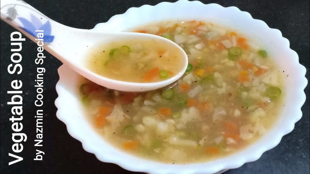 Indian Vegetarian Soup Recipes
 वेजिटेबल सूप