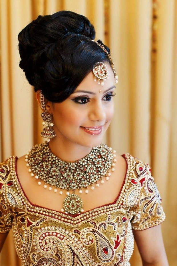 Indian Wedding Hairstyles
 Fashion & Fok Latest Indian Wedding Bridal New
