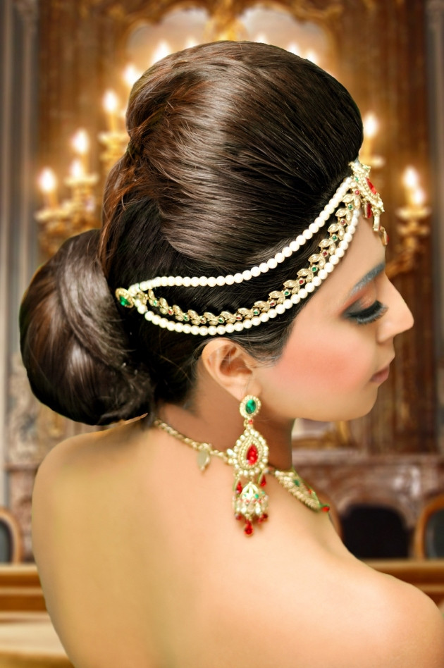Indian Wedding Hairstyles
 Hairstyles For Indian Wedding – 20 Showy Bridal Hairstyles