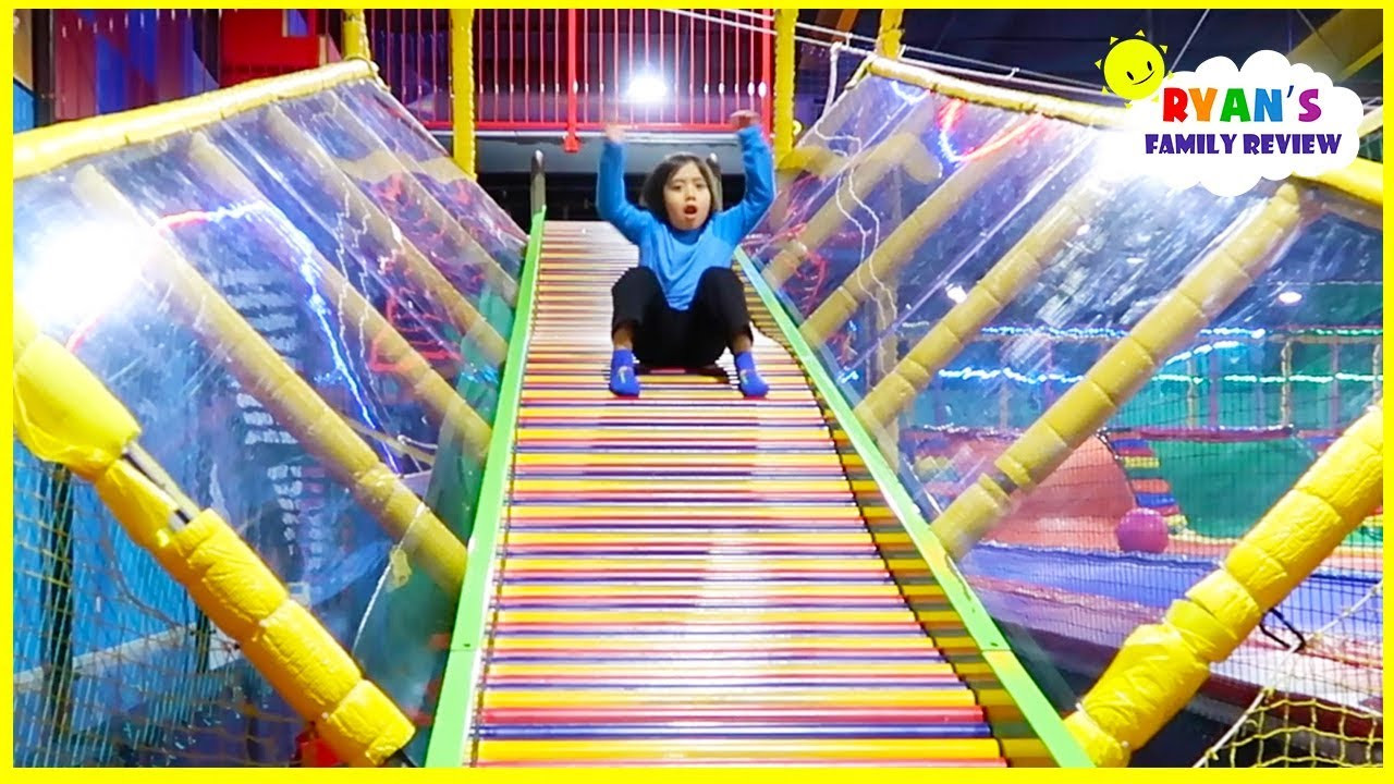 Indoor Kids Playground
 indoor playground fun for kids with giant slides