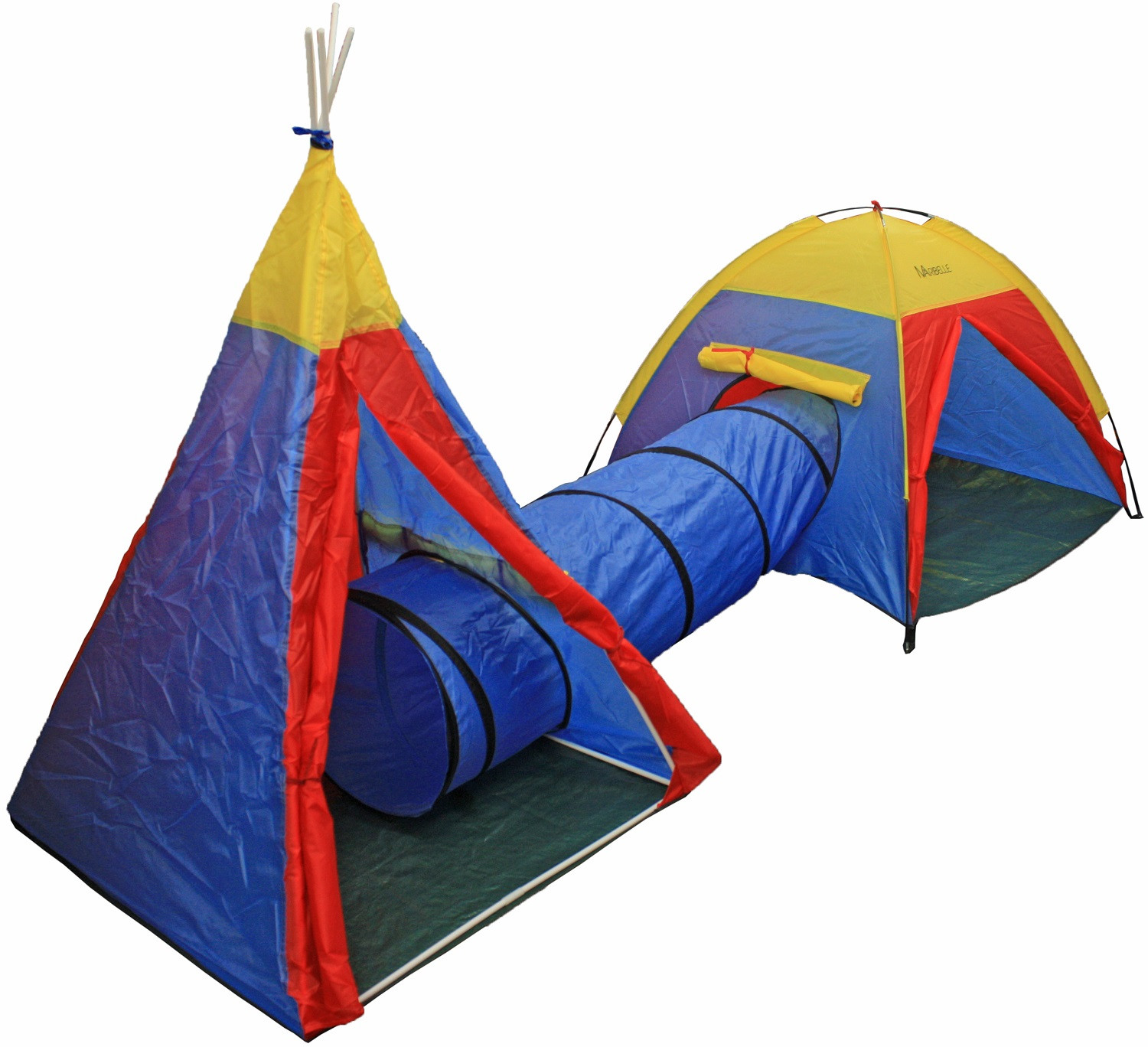 Indoor Tents For Kids
 MARIBELLE CHILDRENS PLAY TENT AND TUNNEL SET KIDS INDOOR