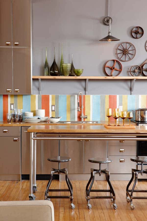 Industrial Kitchen Backsplash
 47 Incredibly inspiring industrial style kitchens
