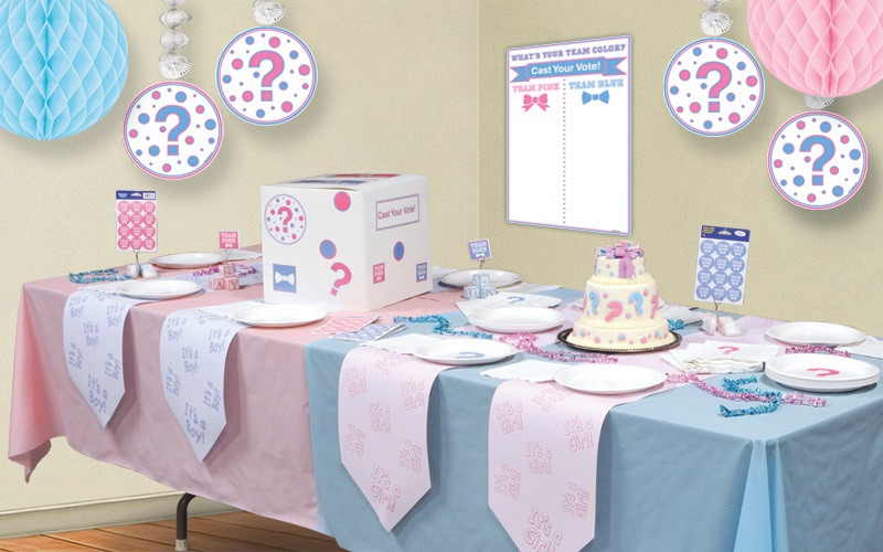 Inexpensive Gender Reveal Party Ideas
 Baby Gender Reveal Party Ideas PartyCheap