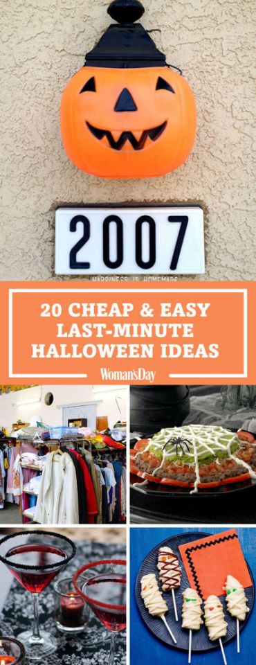 Inexpensive Halloween Party Ideas
 25 Cheap and Easy Last Minute Halloween Party Ideas