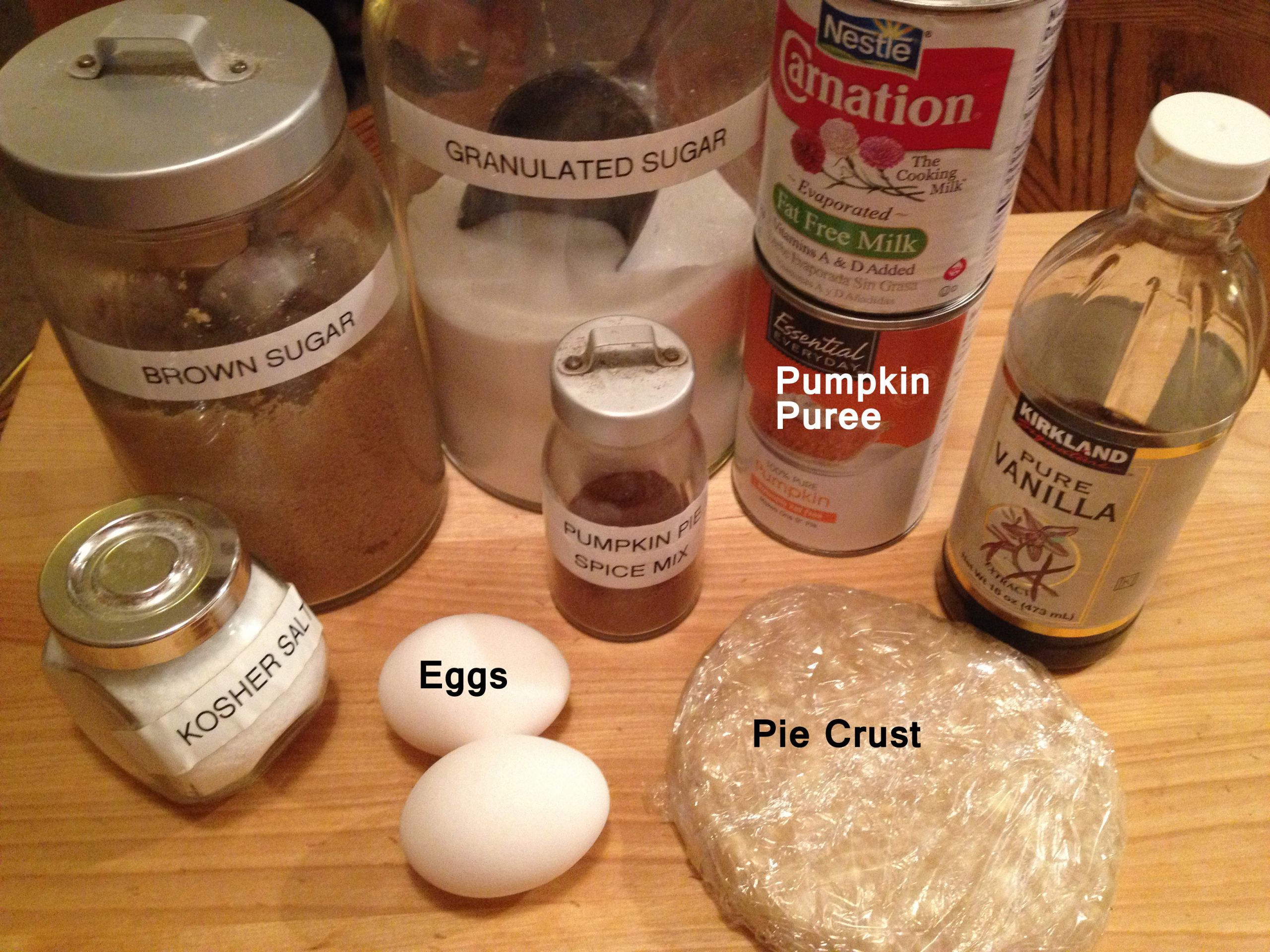 Ingredients For Pumpkin Pie
 Recipes In Good Taste