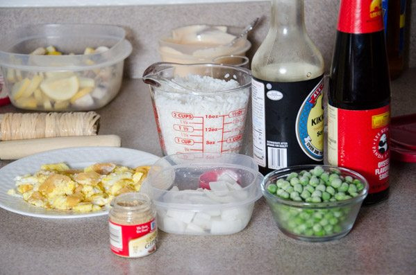 Ingredients For Shrimp Fried Rice
 Shrimp Fried Rice & Homemade White Shrimp Sauce