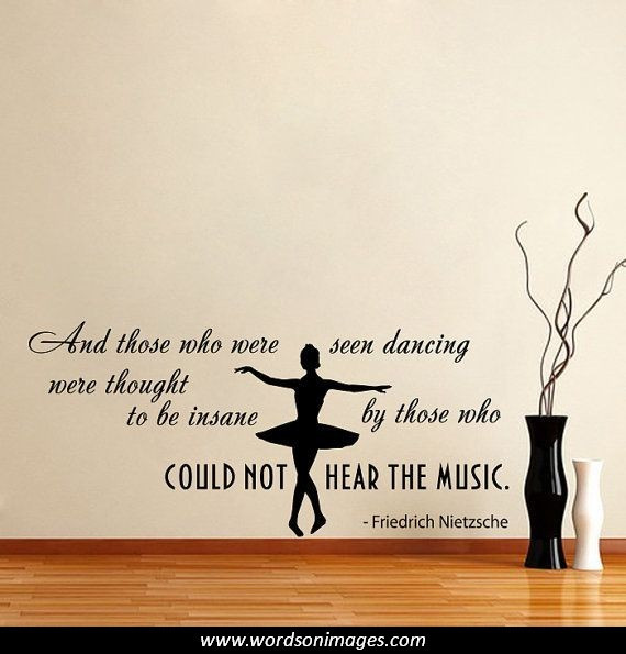 Inspirational Dance Quotes
 Inspirational Ballet Quotes QuotesGram