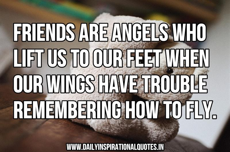 Inspirational Friendship Quotes
 Inspirational Quotes About Angels QuotesGram