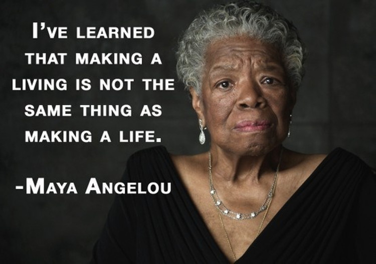 Inspirational Quote Maya Angelou
 35 Inspirational Maya Angelou Quotes