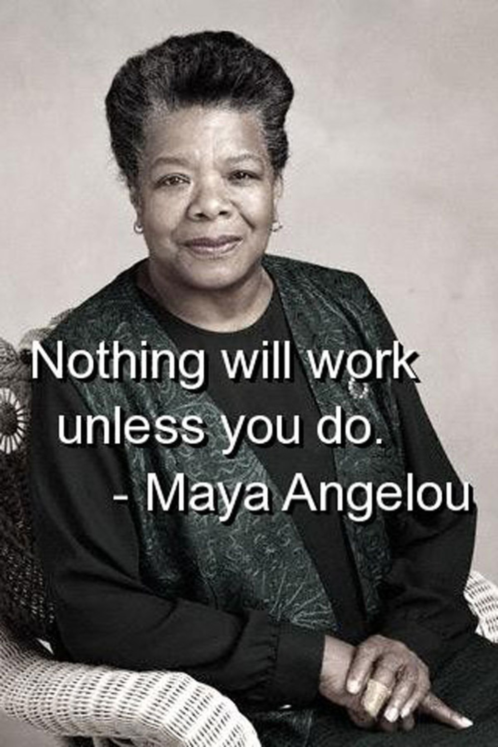 Inspirational Quote Maya Angelou
 Maya Angelou Positive Quotes QuotesGram