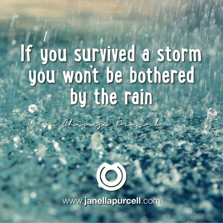 Inspirational Quotes Rain
 Motivational Fitness Quotes If you ve survived a storm