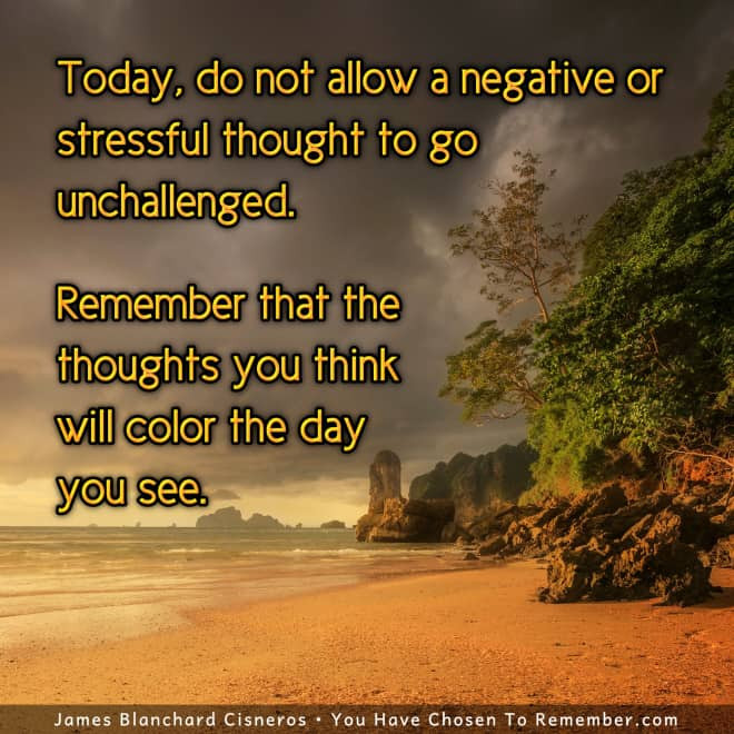 Inspirational Quotes With Image
 Inspirational Quote About Negative Thinking