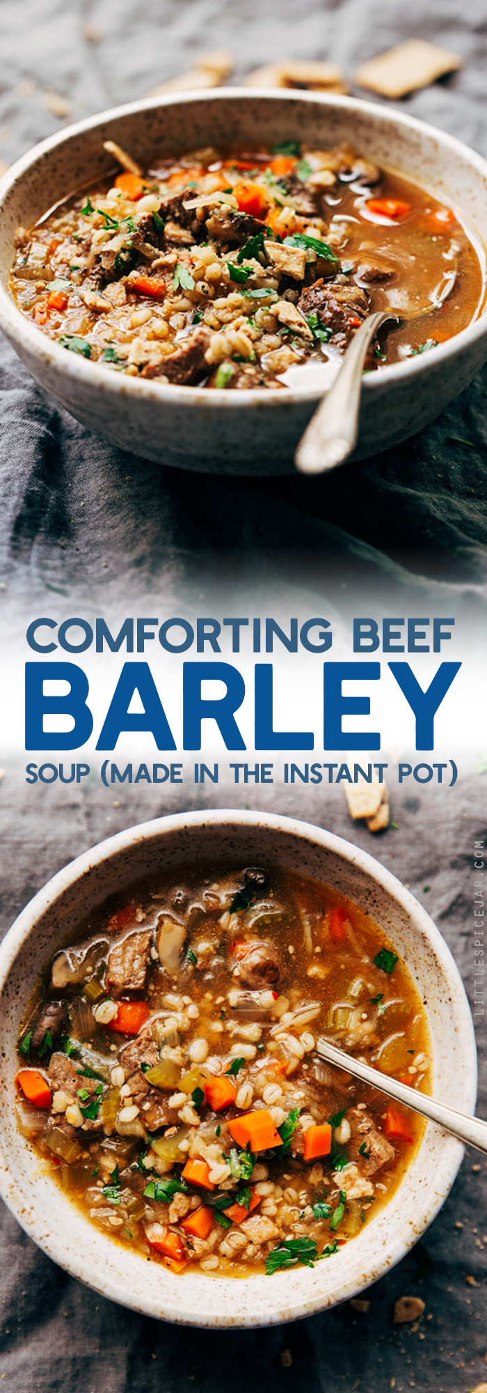 Instant Pot Barley
 forting Beef Barley Soup Instant Pot Recipe