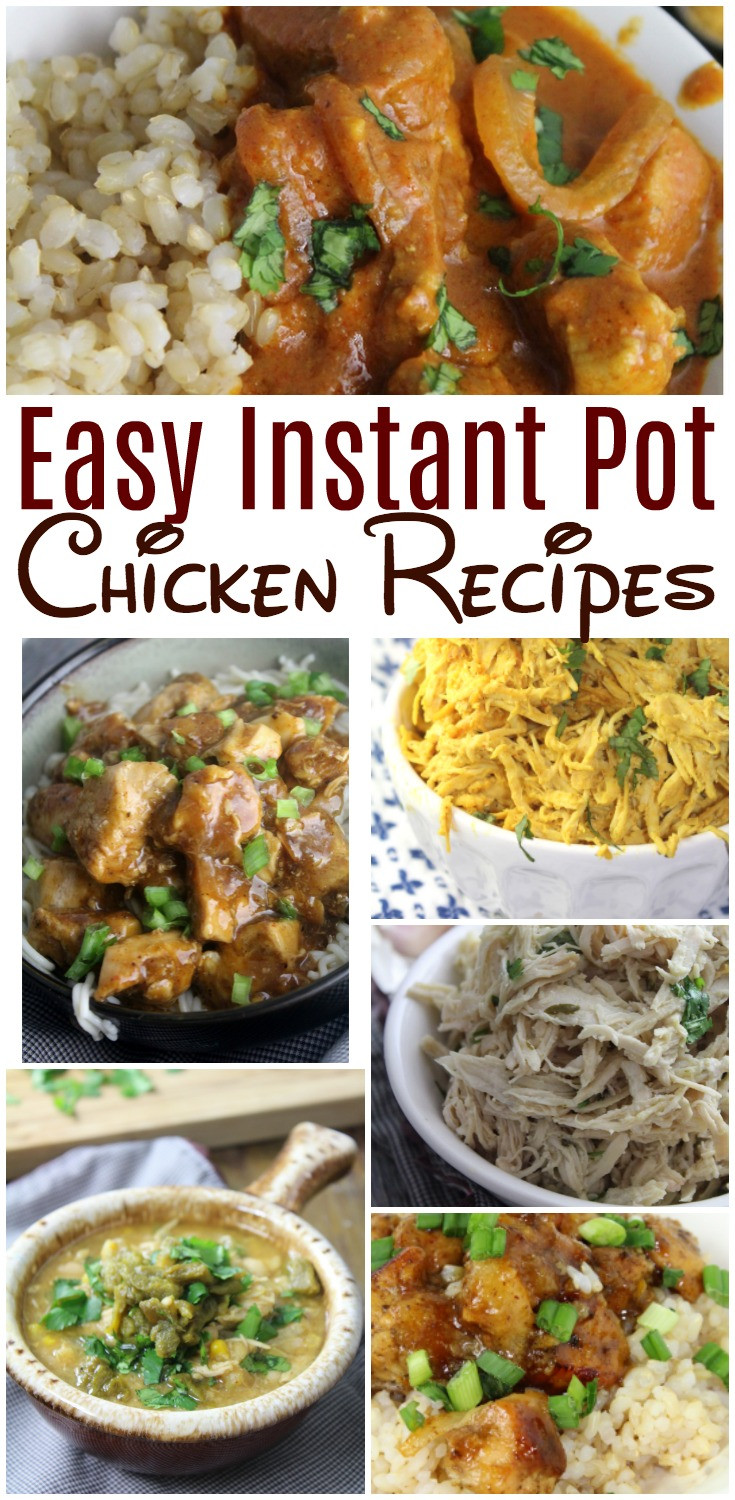 Instant Pot Chicken Recipes Easy
 Easy Instant Pot Chicken Recipes