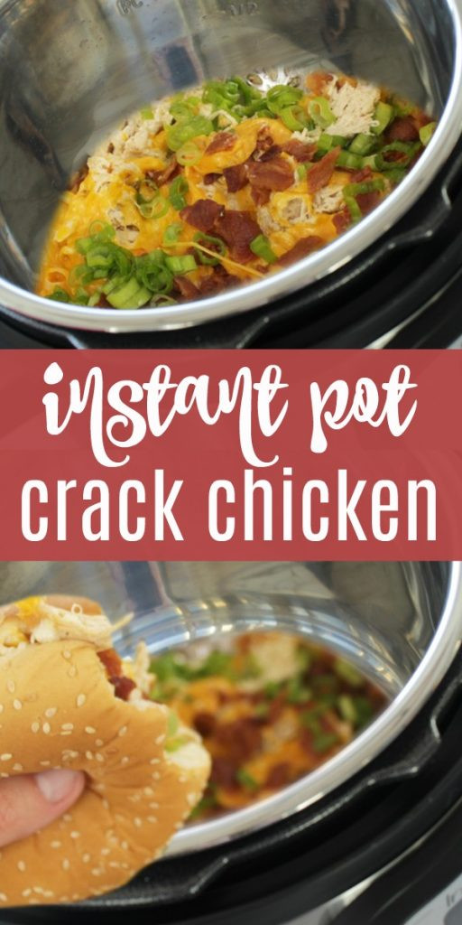 Instant Pot Chicken Recipes Easy
 Instant Pot Crack Chicken Recipe Mom s Cravings