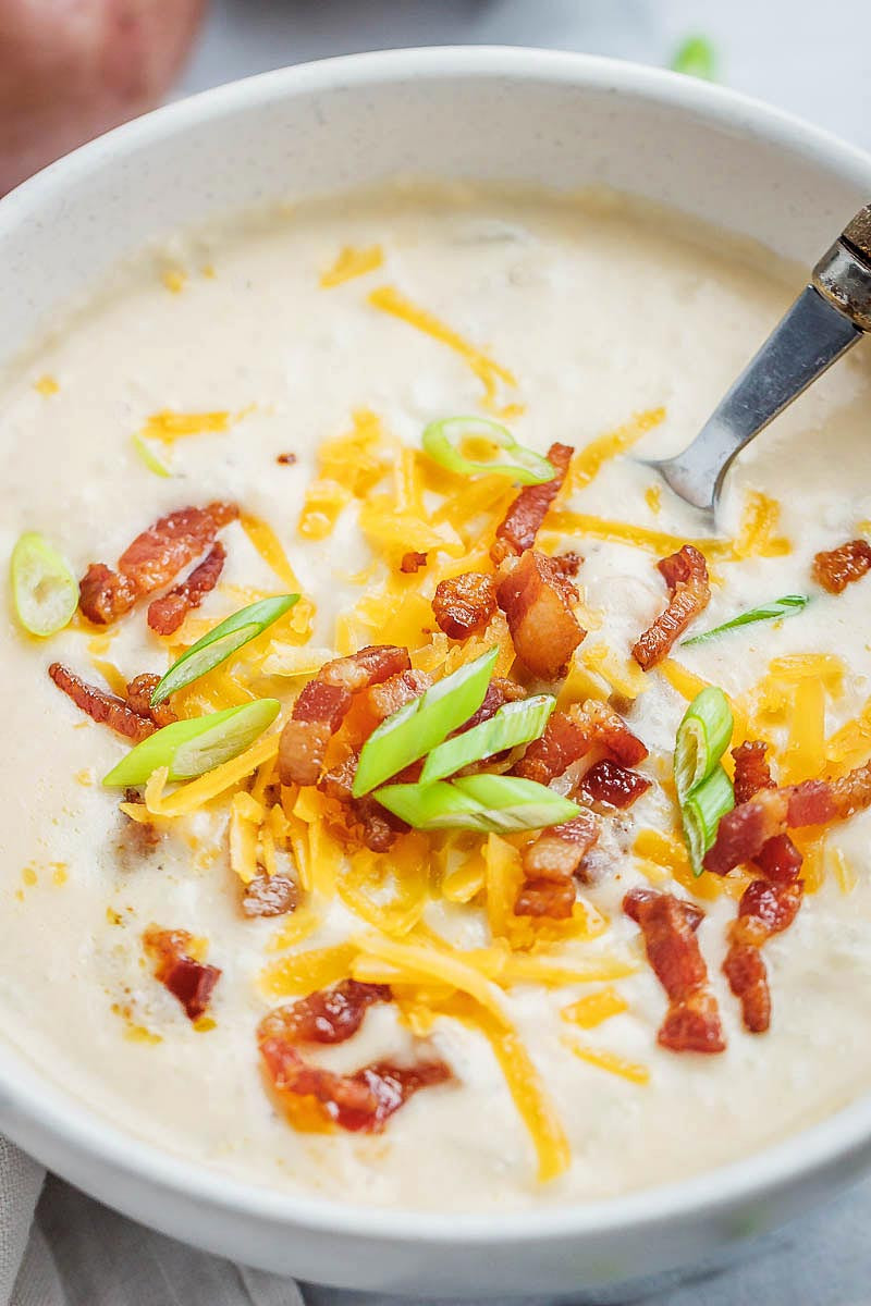 Instant Pot Chunky Potato Soup
 Instant Pot Creamy Potato Soup Recipe — Eatwell101