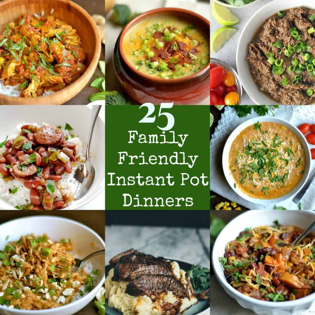 Instant Pot Kid Friendly Recipes
 25 Family Friendly Instant Pot Dinners Wholesomelicious