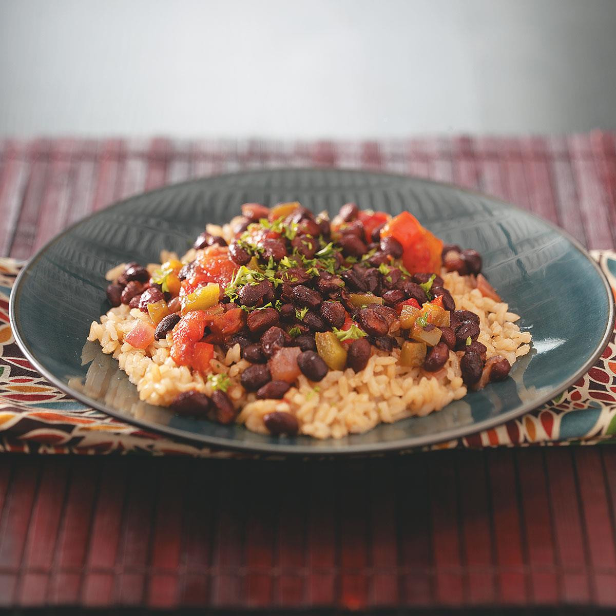 Is Brown Rice Healthy
 Black Beans with Brown Rice Recipe