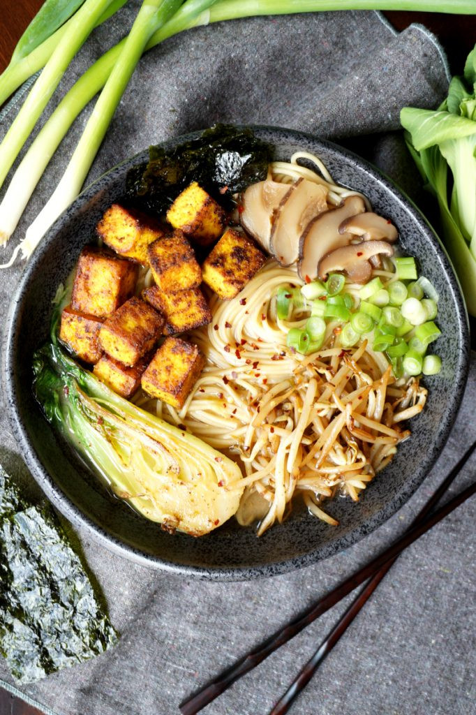 Is Ramen Noodles Vegan
 vegan crispy tofu ramen noodles